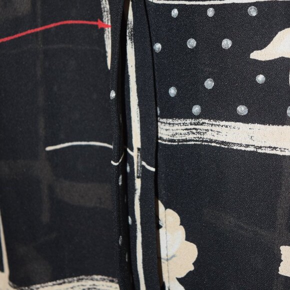 Alfred Dunner Collared Long Sleeve, Button Front Blouse, Size 18 - Picture 8 of 15